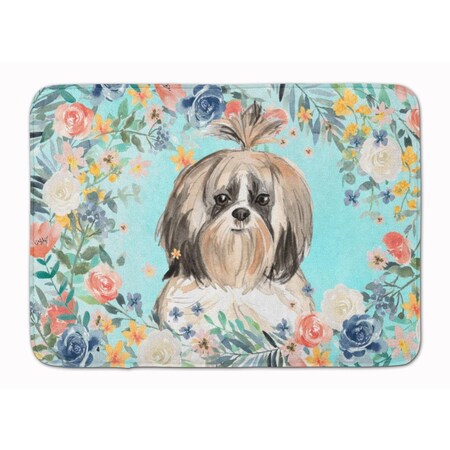 Carolines Treasures Shih Tzu Machine Washable Memory Foam Mat CK3410RUG